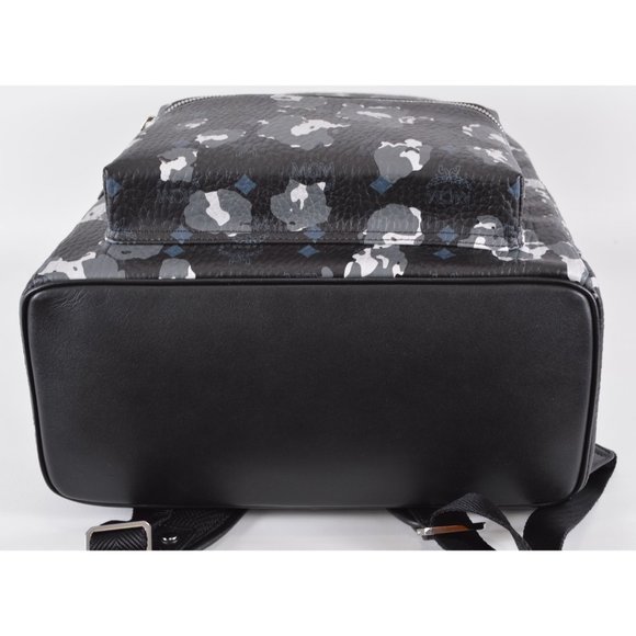 MCM Stark Floral Leopard Visetos Backpack Bag - Picture 8 of 11